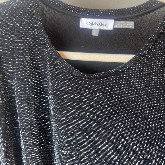 Calvin Klein sparkly tunic size large - Picture 2 of 3